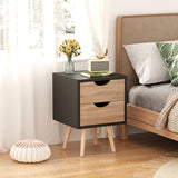 Noptiera Selma, Lemn de pin, 30x30x45 cm - Noptiera Selma, Lemn de pin, 30x30x45 cm - 370-000026