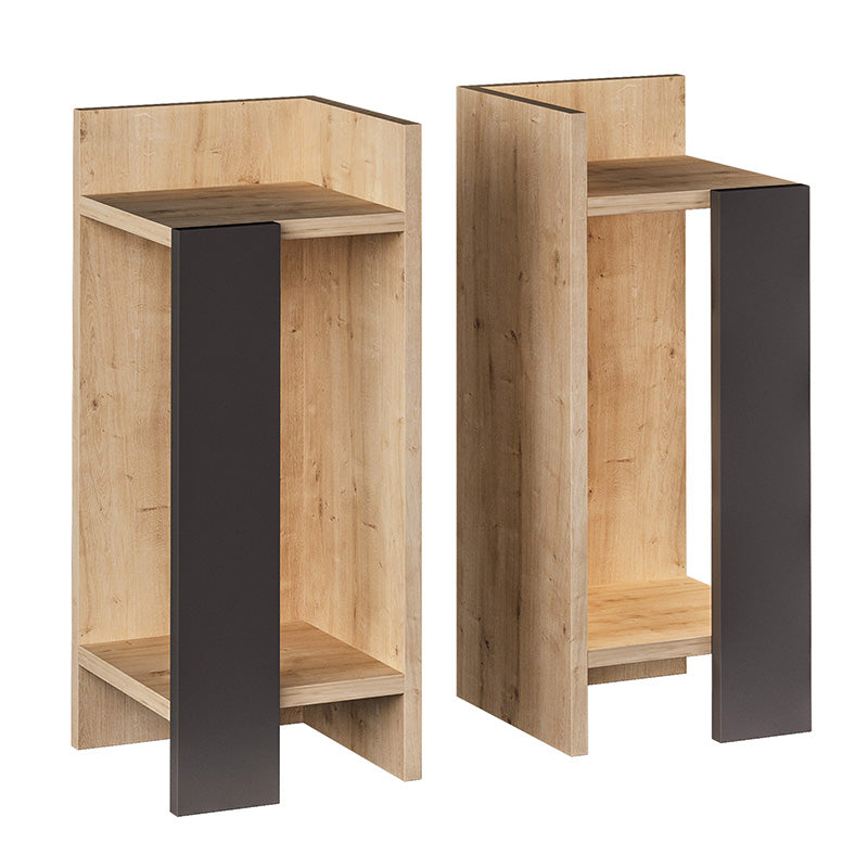 Noptiera Immerse set 2 bucati, 27x25x60 cm - Noptiera Immerse set 2 bucati, 27x25x60 cm