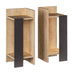 Noptiera Immerse set 2 bucati, 27x25x60 cm