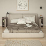Noptiera Immerse set 2 bucati, 27x25x60 cm - Bej