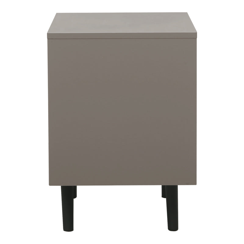 Bej - Negru | SKU: 225-000118 | Noptieră Nectra, Bej - Negru, 50x40x56 cm, varianta Bej - Negru, produs pentru amenajarea locuinței, disponibil online în România la CasaMob