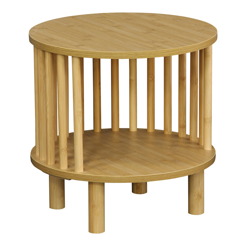 Noptiera Nodial, /Bambus, Natural, D40x40 cm