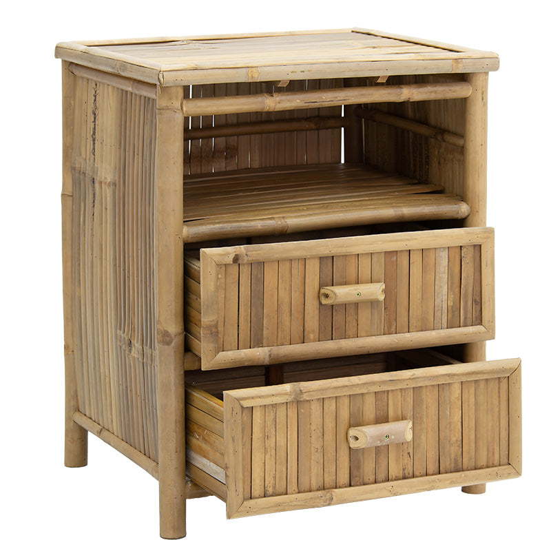 Noptiera Ofra Bamboo, Natur, 56x46x69 cm