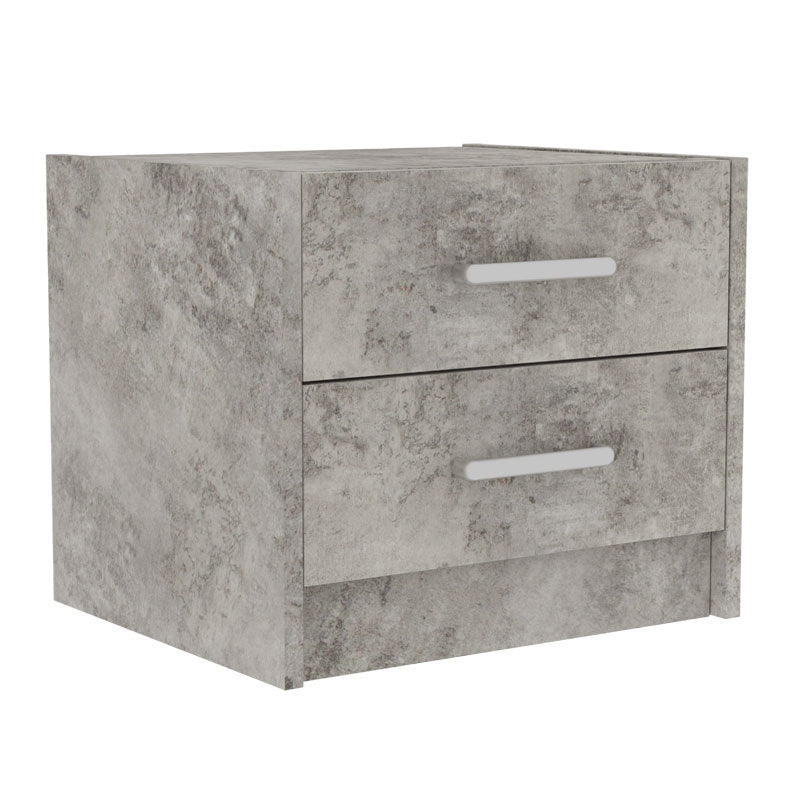 Noptiera Olympus, 2 sertare, 48x40x40 cm - Noptiera Olympus, 2 sertare, 48x40x40 cm - 123-000192