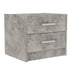 Noptiera Olympus, 2 sertare, 48x40x40 cm - 123-000192