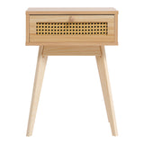 Noptiera Scandy, Natural, 48x36x55 cm