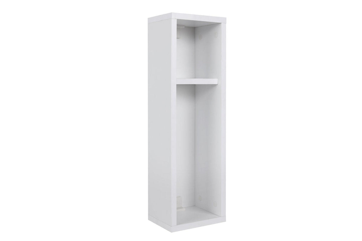 Noptiera Suspendata Turra, Stejar - Alb, 20x15x18 cm - Alb