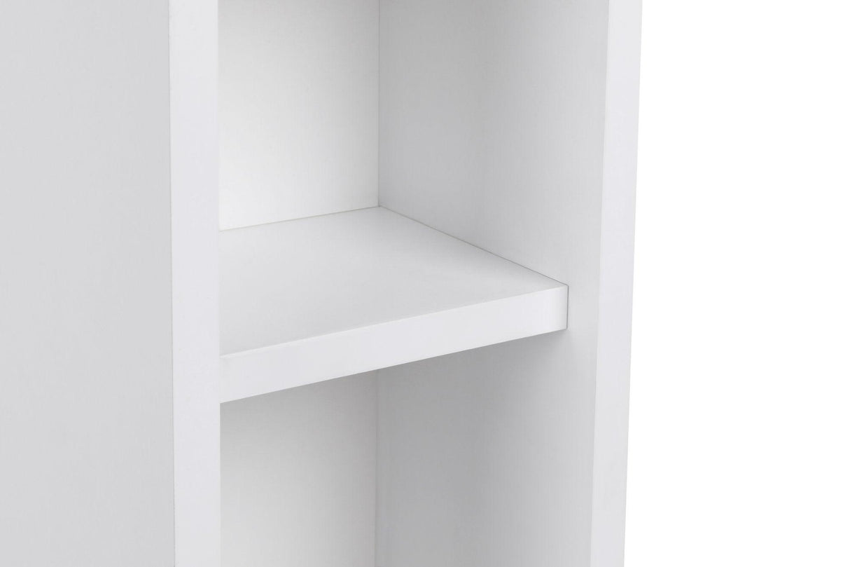 Noptiera Suspendata Turra, Stejar - Alb, 20x15x18 cm - Alb