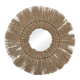 Oglinda Alper Boho, Natural, 60x60 cm