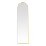 Oglinda Plaza, Aluminiu, 40x28x150 cm - Auriu