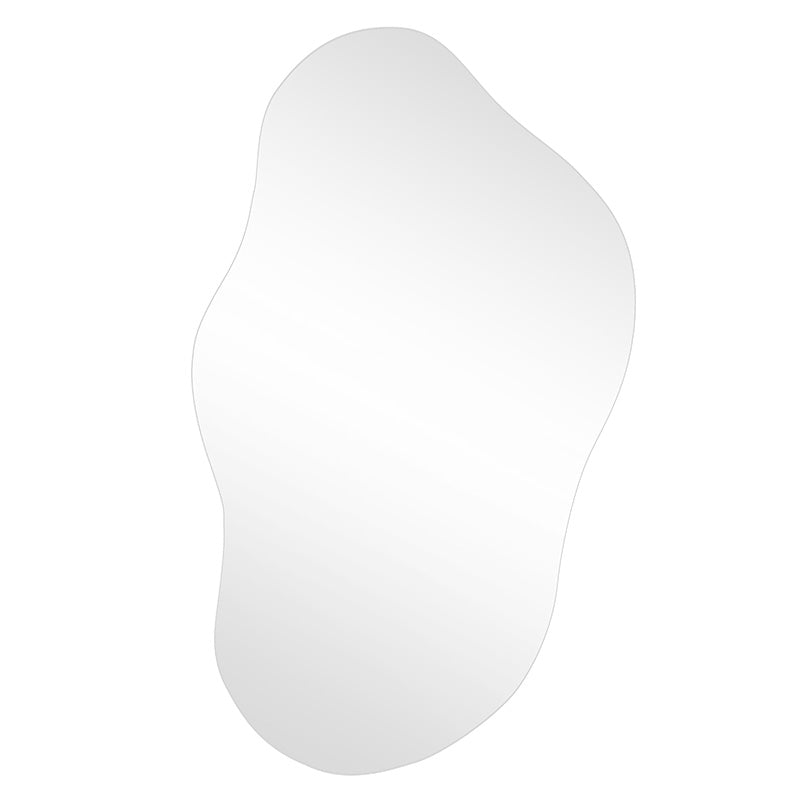 Oglinda de perete Irregular 2, Alb, 35x60 cm, imagine suplimentara