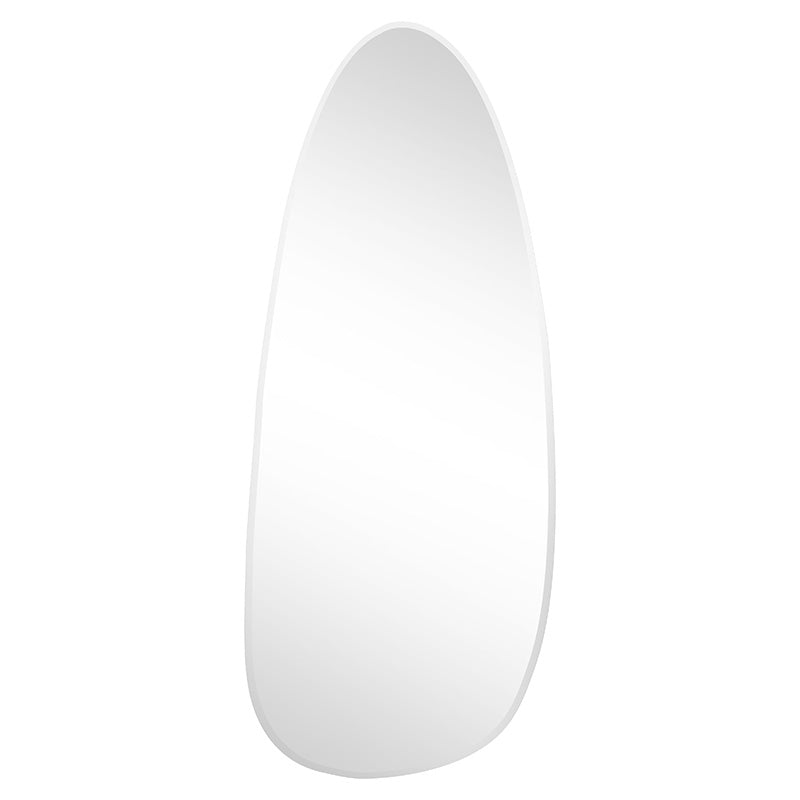 Oglinda de perete Irregular 3, Alb, 50x120 cm