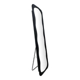 Oglinda de podea Lezour, Catifea, 50x170 cm - Negru