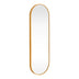 Oglinda decorativa Albere, Alb-Negru - Alb-Auriu, 40x120 cm