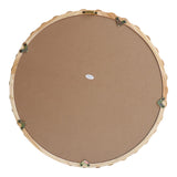 Oglinda decorativa, Lemn, Natural - Negru, 60 cm, 60x5x60 cm - Natur