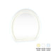Oglinda decorativa Enira, Multicolor, 60x60 cm