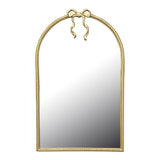 Oglinda decorativa Frensia, Lemn Aurit, Auriu, 58x93 cm