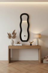 Oglinda decorativa Glinde, Catifea, 90x150 cm - Oglinda decorativa Glinde, Catifea, 90x150 cm - 295-000024