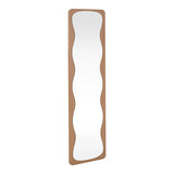 Oglinda decorativa Jenia, Natural - Nuc, 40x40x160 cm - Oglinda decorativa Jenia, Natural - Nuc, 40x40x160 cm