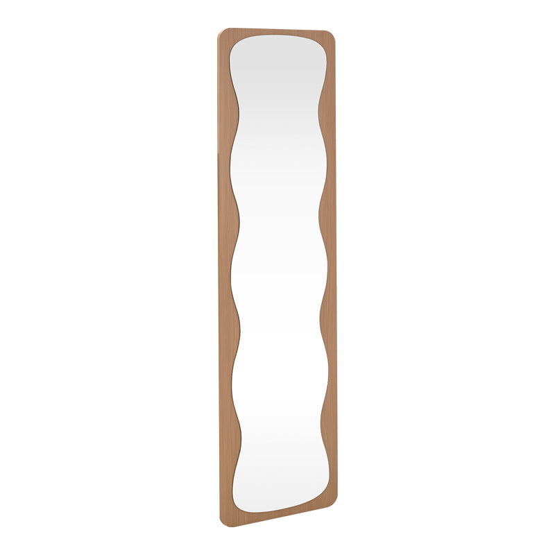Oglinda decorativa Jenia, Natural - Nuc, 40x40x160 cm
