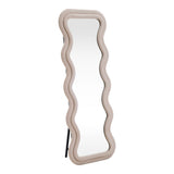 Oglinda decorativa Kerly, Bej - Gri, 60x33x160 cm - Oglinda decorativa Kerly, Bej - Gri, 60x33x160 cm