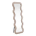 Oglinda decorativa Kerly, Bej - Gri, 60x33x160 cm
