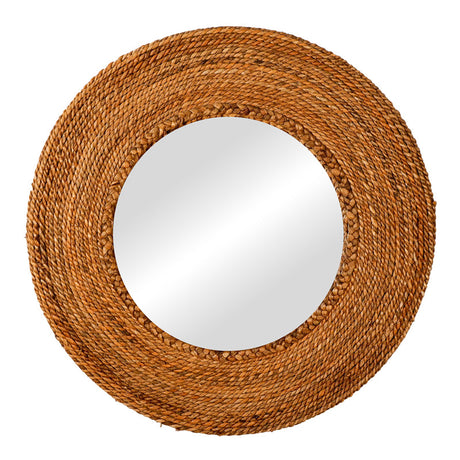 Oglinda Encere Boho, Natural, 70x70 cm