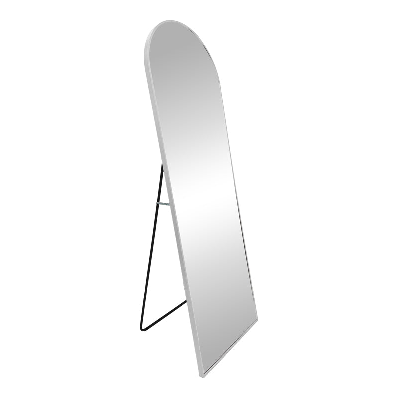 Oglinda Lorens, Aluminiu, Gri - Negru, 46x40x150 cm - Gri