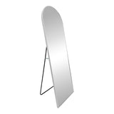 Oglinda Lorens, Aluminiu, Gri - Negru, 46x40x150 cm - Gri