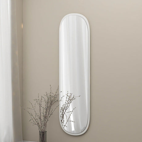 Oglindă Magnum - White, Alb, 120x40 cm