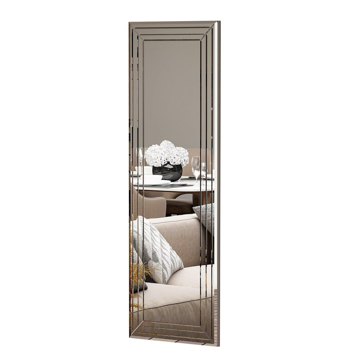 Oglindă Neom - White, Alb, 40x120 cm