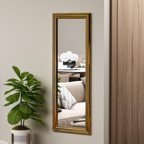 Oglindă Smooth - Gold, Aur, 105x40 cm