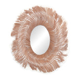 Oglinda Tolle abaca, Natural, 65x85x17 cm