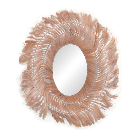 Oglinda Tolle abaca, Natural, 65x85x17 cm