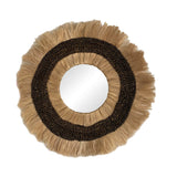 Oglinda Verone abaca, Natural, 80x80 cm