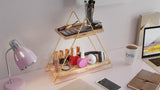 Organizator cu Rafturi Cengo, Aur, 38x16x42 cm