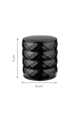 Organizator de machiaj bijuterie, Alb - Negru (diverse dimensiuni) - Negru