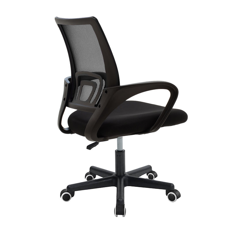 Pachet mobilier de birou pentru studenți Master set de 2 bucati, Negru, 50x120 cm