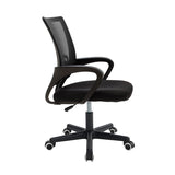 Pachet mobilier de birou pentru studenți Master set de 2 bucati, Negru, 50x120 cm