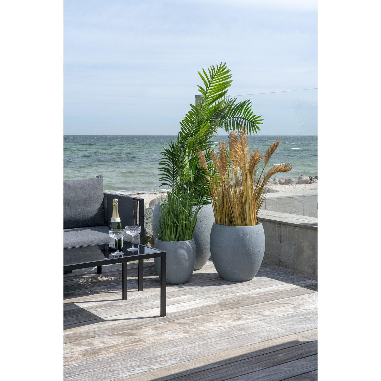 Palmier Areca Artificial, Verde, 64x175x64 cm
