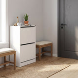 Pantofar SHC-320-BB-1 Home Collection® Compact, 10 Perechi, 2 Compartimente, Alb - Mov, 51x84x26 cm - Pantofar Adore Compact, 10 Perechi, 2 Compartimente, Alb, 51x84x26 cm, perspectiva suplimentara | SKU: SHC-320-BB-1