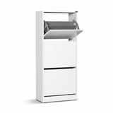 Pantofar SHC-330-BB-1 Home Collection® Compact Plus, 12 Perechi, 3 Compartimente, Alb - Stejar - Mov, 51x119x26 cm - Alb | SKU: SHC-330-BB-1, SHC-330-FF-1, SHC-330-UU-1