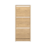Pantofar SHC-330-BB-1 Home Collection® Compact Plus, 12 Perechi, 3 Compartimente, Alb - Stejar - Mov, 51x119x26 cm - Stejar | SKU: SHC-330-FF-1