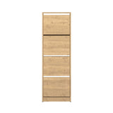 Pantofar SHC-340-BB-1 Home Collection® Compact XL, 16 Perechi, 4 Compartimente, Alb - Natur, 51x157x26 cm - Natur | SKU: SHC-340-FF-1