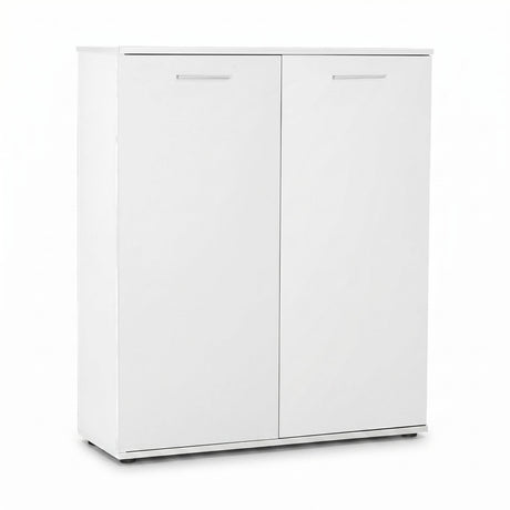 Pantofar ADR-520-BB-1 Home Collection® Elegance, 2 usi, 5 rafturi, capacitate 24 perechi incaltaminte, Alb - Natur, 91x108x35 cm
