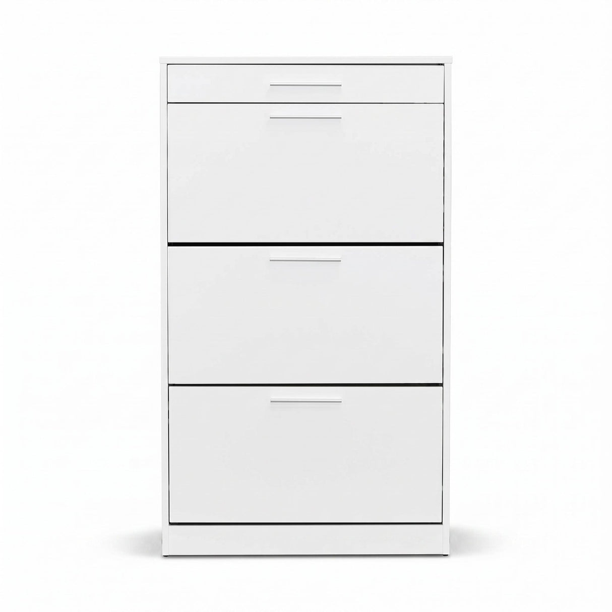 Pantofar SHC-431-DD-1 Home Collection® Extra, 3 compartimente, capacitate 18 perechi incaltaminte, Alb - Nuc, 75x128x29 cm - Alb | SKU: SHC-431-DD-1, SHC-431-OO-1