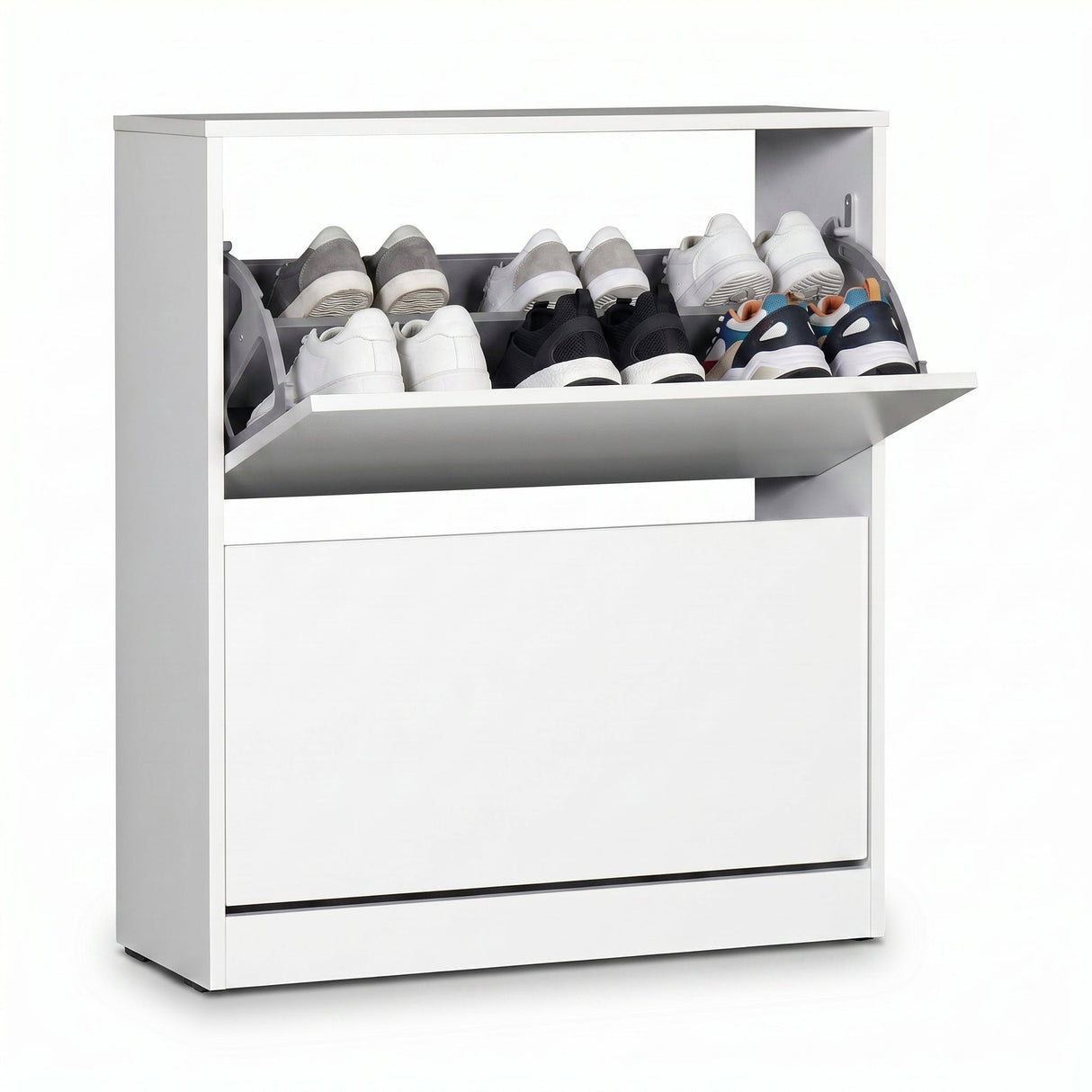 Pantofar SHC-520-BB-1 Home Collection® Max, 12 Perechi, 2 Compartimente, 73x84x26 cm - Alb | SKU: SHC-520-BB-1, SHC-520-TT-1, SHC-520-FF-1, SHC-520-KK-1, SHC-520-UU-1
