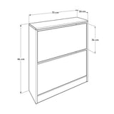 Pantofar SHC-520-BB-1 Home Collection® Max, 12 Perechi, 2 Compartimente, 73x84x26 cm - Alb | SKU: SHC-520-BB-1, SHC-520-TT-1, SHC-520-FF-1, SHC-520-KK-1, SHC-520-UU-1