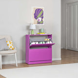 Pantofar SHC-520-BB-1 Home Collection® Max, 12 Perechi, 2 Compartimente, 73x84x26 cm - Mov | SKU: SHC-520-UU-1