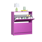 Pantofar SHC-520-BB-1 Home Collection® Max, 12 Perechi, 2 Compartimente, 73x84x26 cm - Mov | SKU: SHC-520-BB-1, SHC-520-TT-1, SHC-520-FF-1, SHC-520-KK-1, SHC-520-UU-1